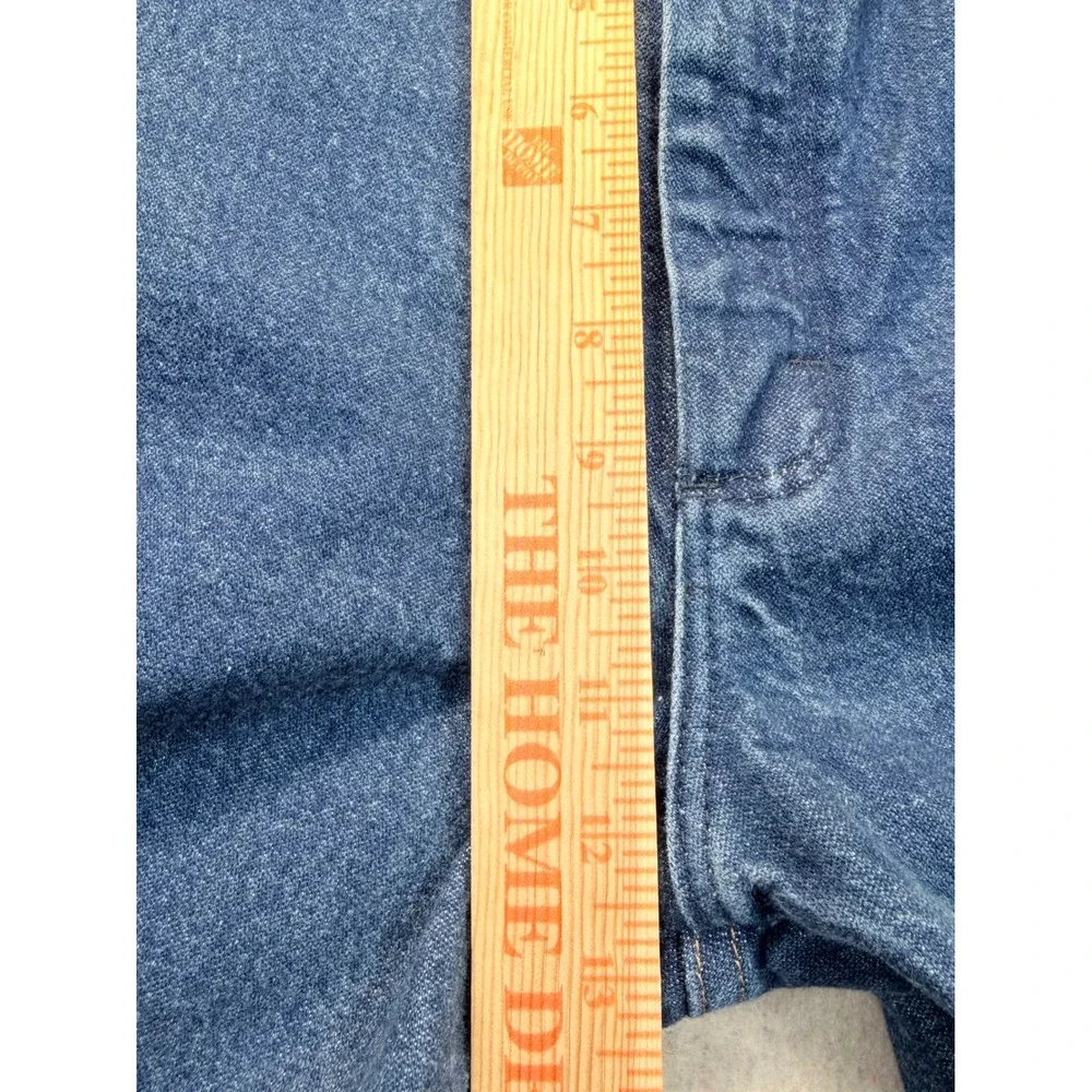 Wrangler Jeans Mens 35x34‎ Blue Cowboy Cut Original Fit Rigid Denim